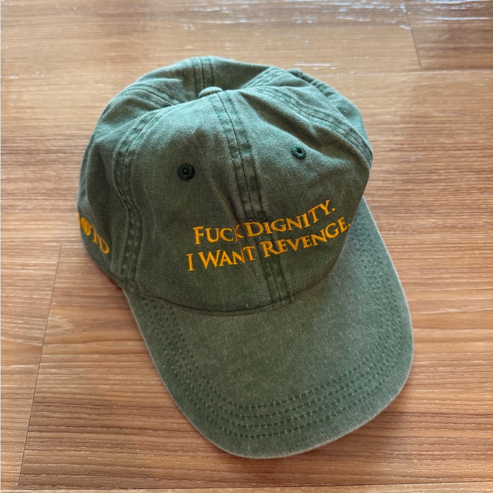HOUSE OF THE DRAGON Green Cap with Yellow Embroidery